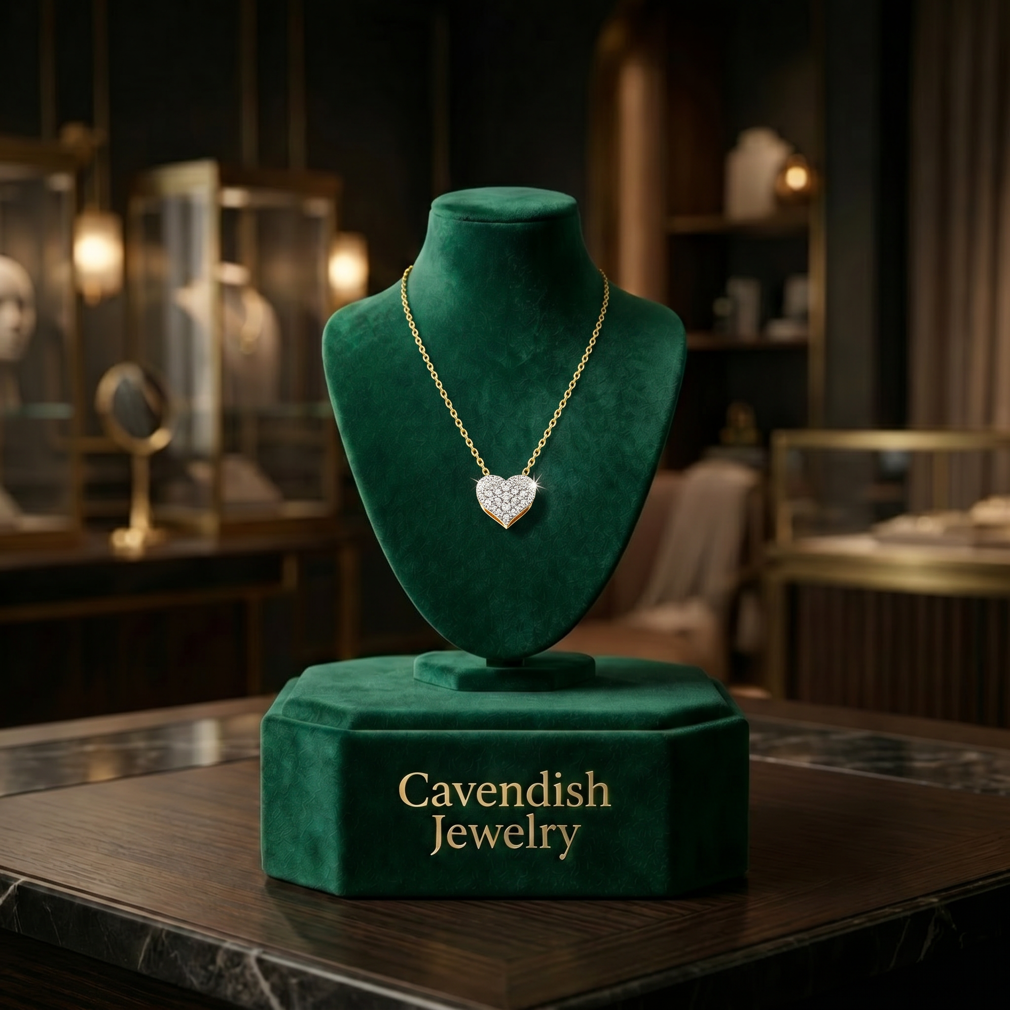 Diamond Heart Necklace