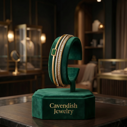 Regal Emerald Bracelet