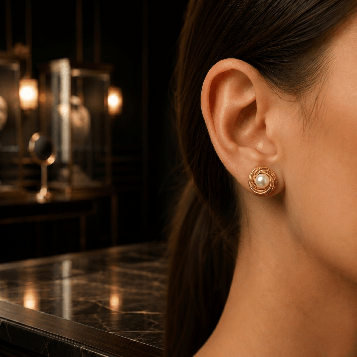 Amore Chain Earrings - Cavendish Jewelry