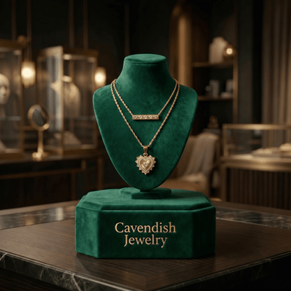 Auric Twin Necklace - Cavendish Jewelry