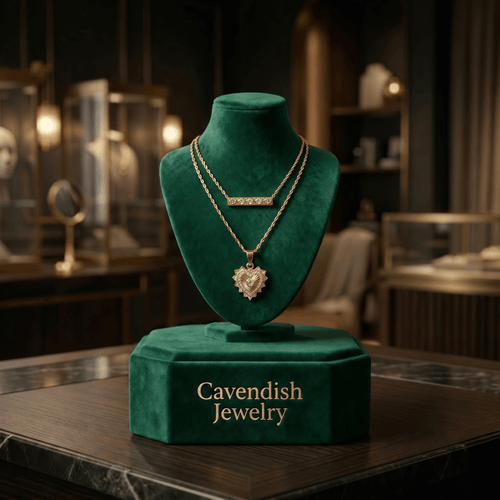 Auric Twin Necklace - Cavendish Jewelry