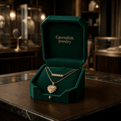 Auric Twin Necklace - Cavendish Jewelry