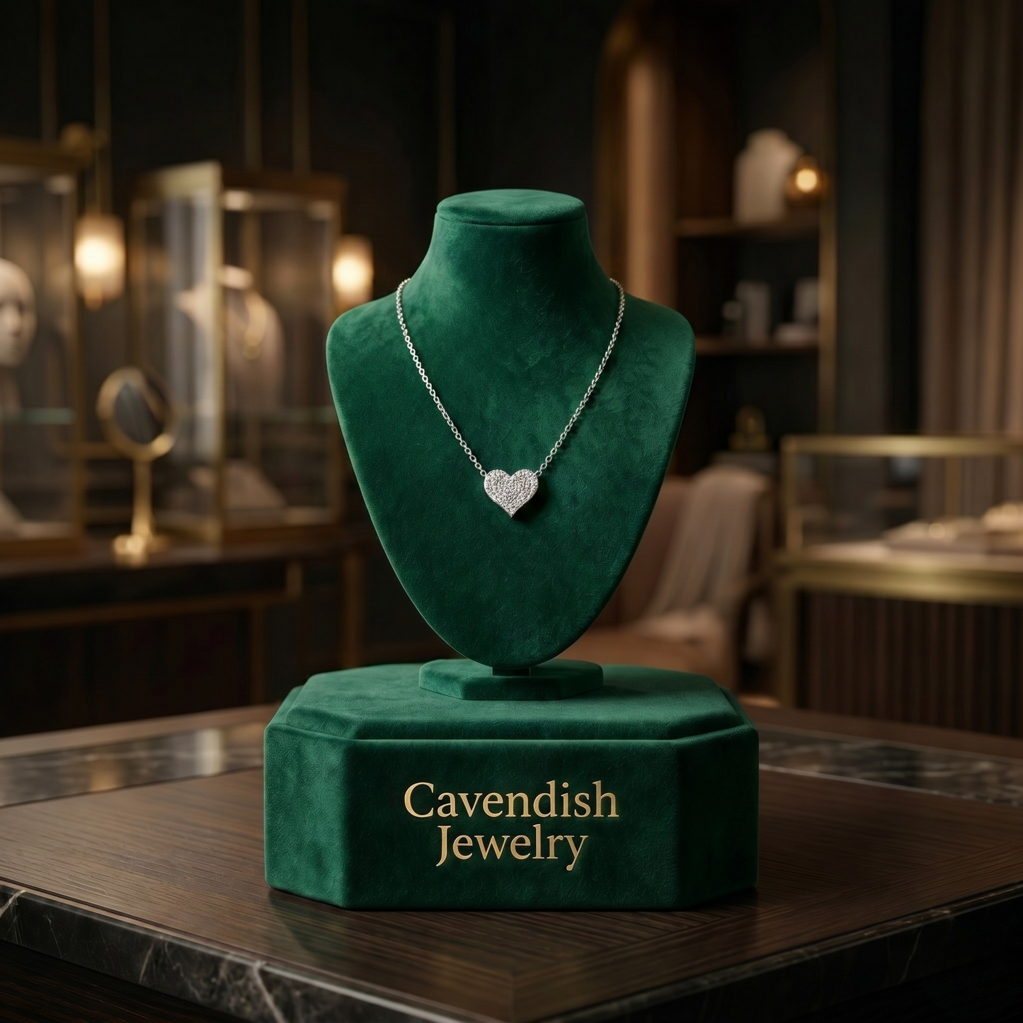 Diamond Heart Necklace