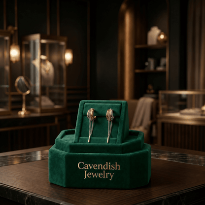 Eclipse Link Earrings - Cavendish Jewelry