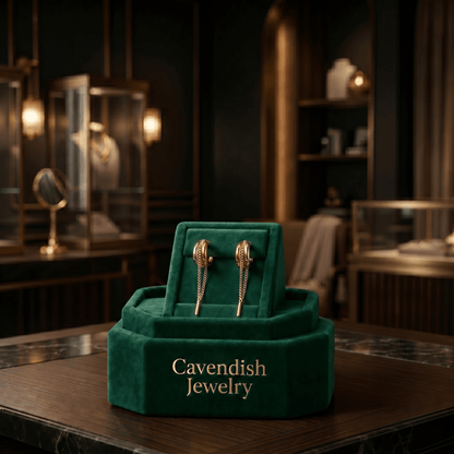 Eclipse Link Earrings - Cavendish Jewelry