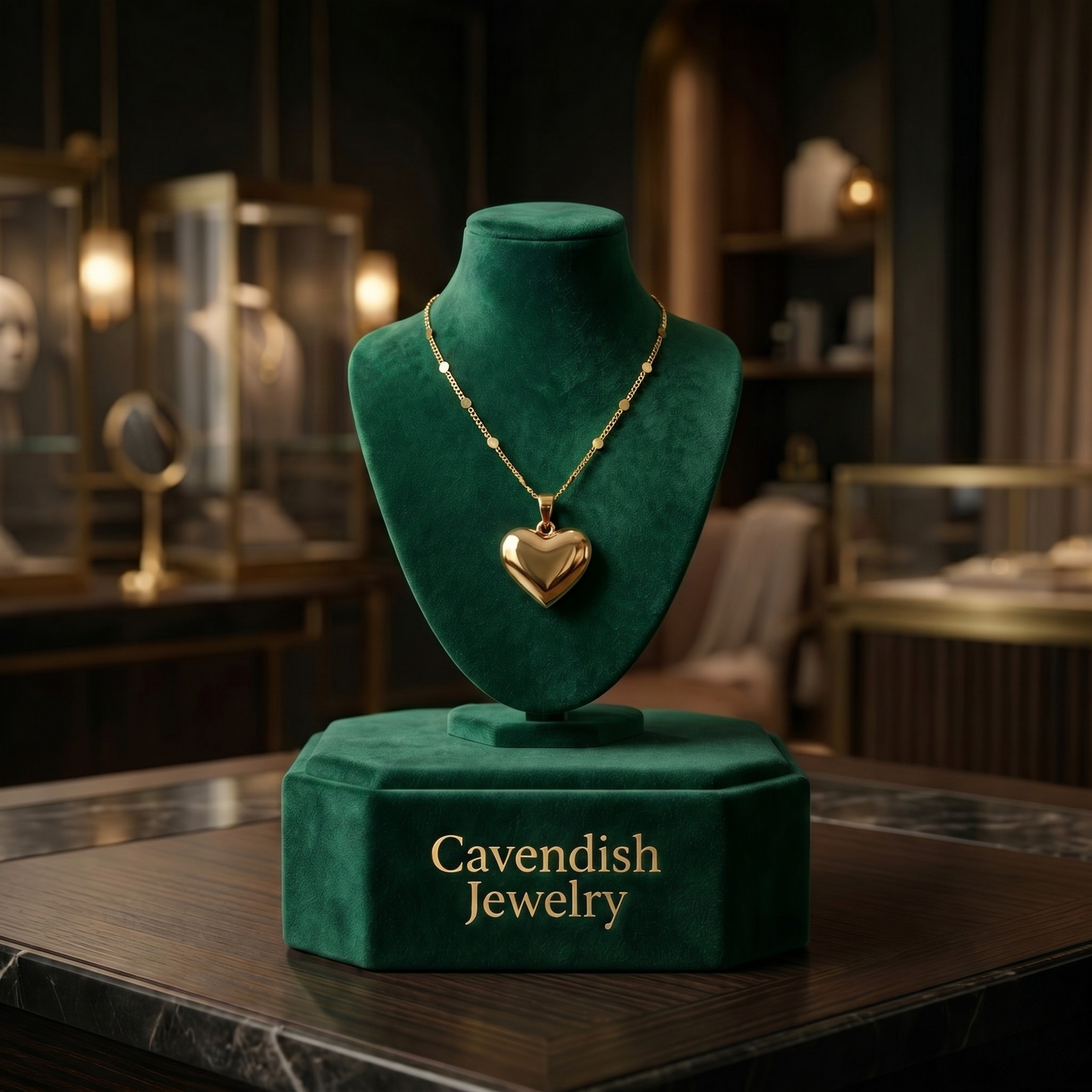 Amour Gold Necklace