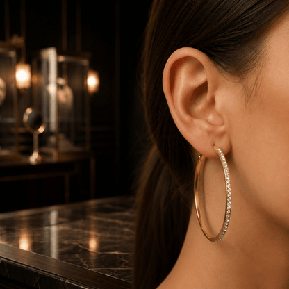 Golden Halo Luxe earrings - Cavendish Jewelry