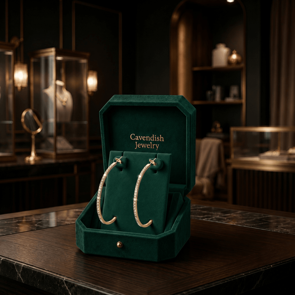 Golden Halo Luxe earrings - Cavendish Jewelry