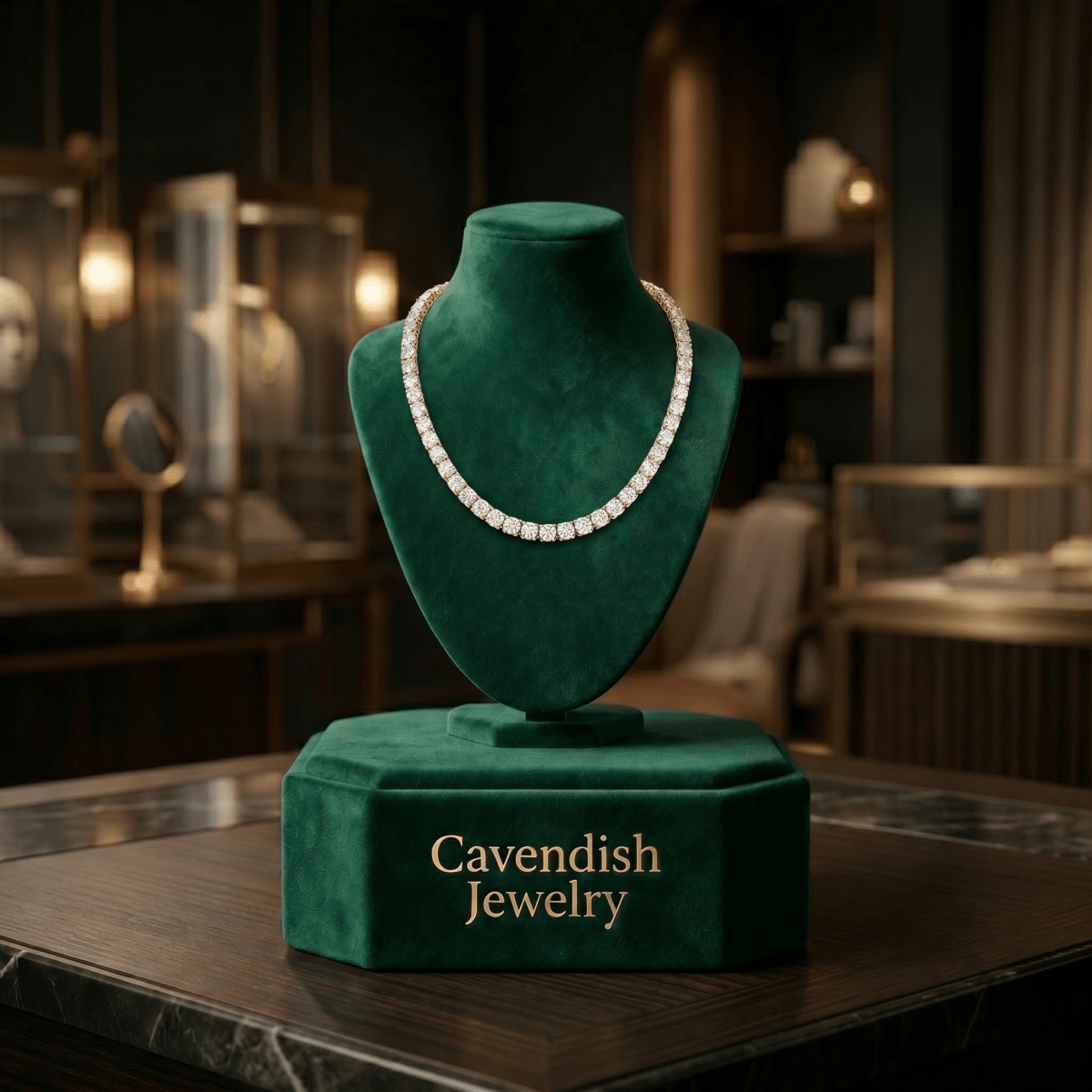 Luna Ice Necklace - Cavendish Jewelry